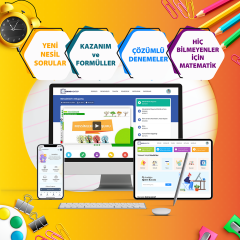 TeknoMektep 8. Sınıf LGS Matematik Eğitim Paketi