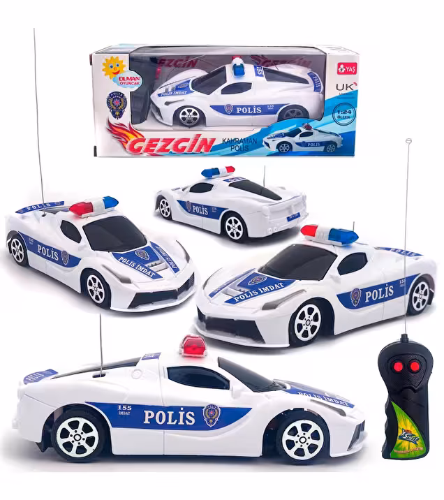 Uzaktan Kumandalı Polis Arabası